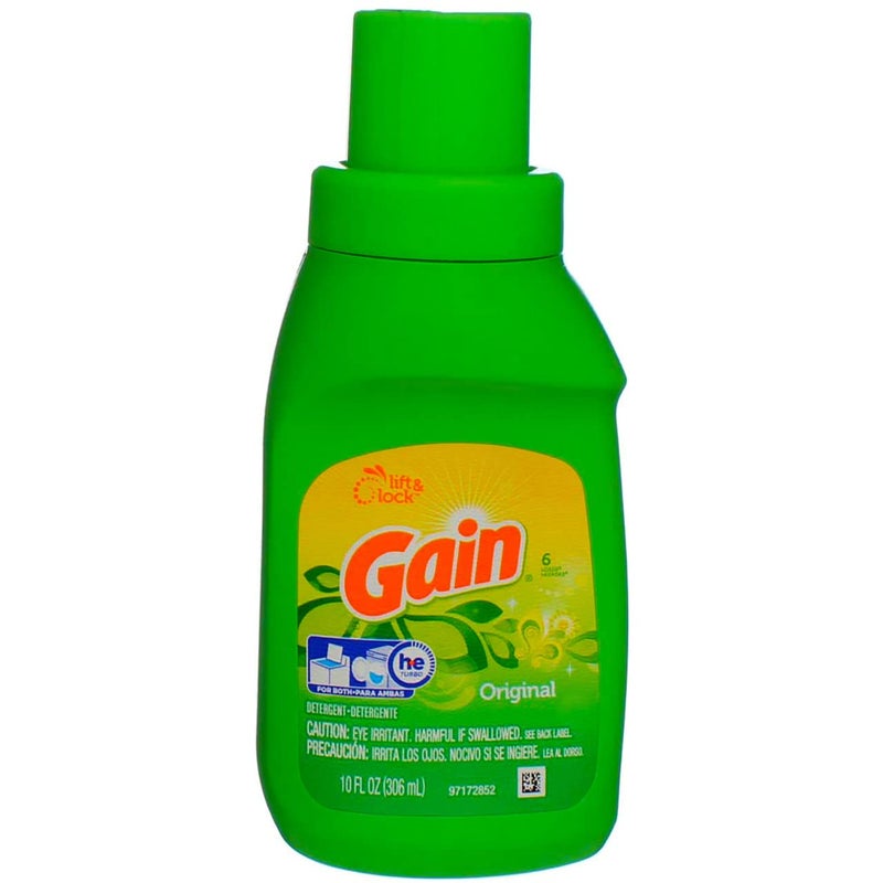 Gain, Original Laundry Detergent, Two 10 oz. Bottles - Image 1